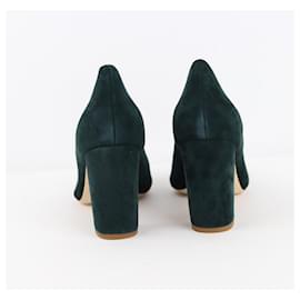 Autre Marque-Suede heels-Green