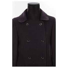 Miu Miu-Wool coat-Purple