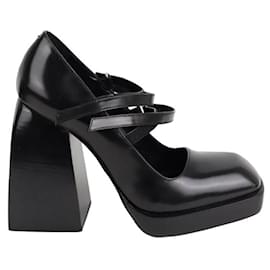 Autre Marque-Leather Heels-Black