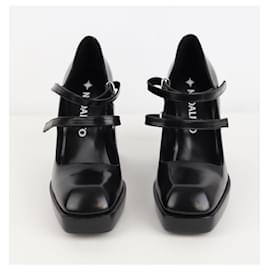 Autre Marque-Leather Heels-Black