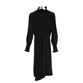 Isabel Marant Etoile-Vestido negro-Negro