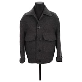 Ami-Wool jacket-Grey