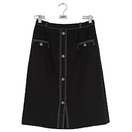 Céline-cotton skirt-Black
