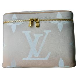 LOUIS VUITTON - NECESER NICE BB POOL BRUME - NEUVE AGOTADO Beige