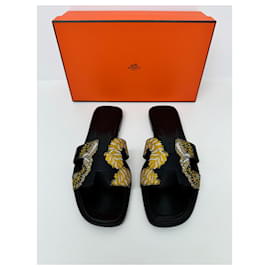 Hermès-Edición limitada de Hermes Oran-Negro,Multicolor