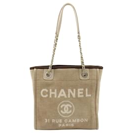Chanel-Chanel Deauville-Camello