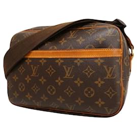 Louis Vuitton-Louis Vuitton Reporter PM-Brown