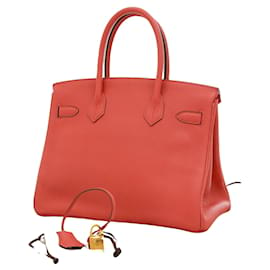 Hermès-HERMES BIRKIN 30-Rosso