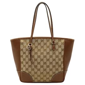 Gucci-Gucci GG Canvas-Castaño