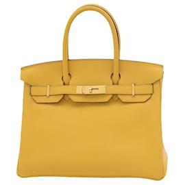 Hermès-Hermès Birkin 30-Yellow