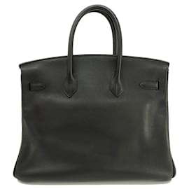 Hermès-HERMES BIRKIN 35-Negro