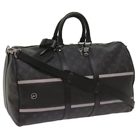 Louis Vuitton-Louis Vuitton Keepall Bandouliere 45-Black