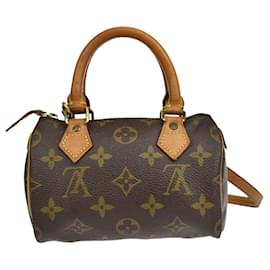 Louis Vuitton-Louis Vuitton Mini Speedy-Marrom