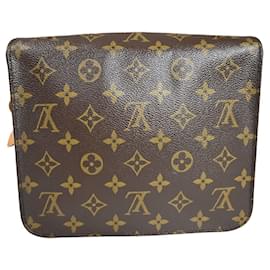 Louis Vuitton-Louis Vuitton Cartouchiere-Brown
