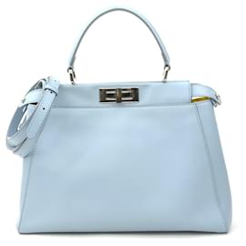 Fendi-Fendi Peekaboo X-lite Médio-Azul