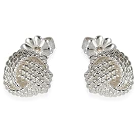 Tiffany & Co-TIFFANY & CO. Tiffany Twist Earrings in  Sterling Silver-Other