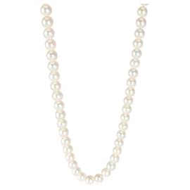 Tiffany & Co-TIFFANY & CO. Tiffany Essential Pearls Modekette in  18K Weißgold-Andere