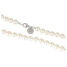 Tiffany & Co-TIFFANY & CO. Tiffany Essential Pearls Fashion Necklace in 18K white gold-Other