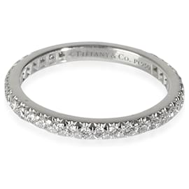 Tiffany & Co-TIFFANY & CO. Einziges Band in Platin-Andere