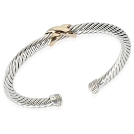 David Yurman-Bracciale Collezione David Yurman X in 14K oro giallo/argento sterling-Altro