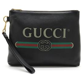Gucci-Logotipo de GUCCI-Negro