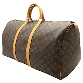 Louis Vuitton-Louis Vuitton Keepall 55-Castaño