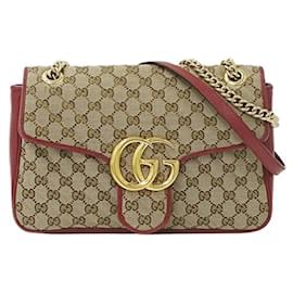 Gucci-Gucci GG Marmont-Marrone