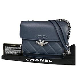 Chanel-Chanel CC-Azul marinho