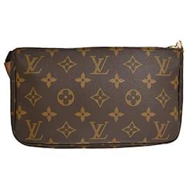 Louis Vuitton-Accesorios de Louis Vuitton Pochette-Castaño