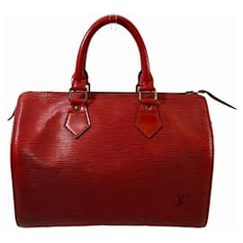 Louis Vuitton-Louis Vuitton Speedy 25-Rosso