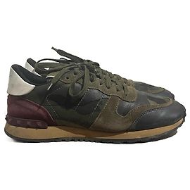 VALENTINO GARAVANI  Trainers T.eu 41 leather Khaki