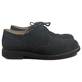 Tod's-TOD'S Flats T.EU 41 Suede-Blue