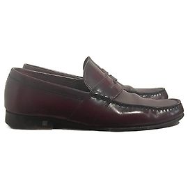 LOUIS VUITTON Flats T.EU 41 Leather Red