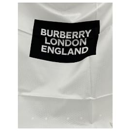 Burberry-Sciarpa di seta BURBERRY LONDON ENGLAND-Multicolore
