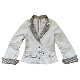 Louis Vuitton Denim Jacket White Monogram White