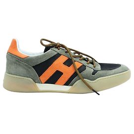 Hogan Baskets avec "H" orange Multicolore Autre