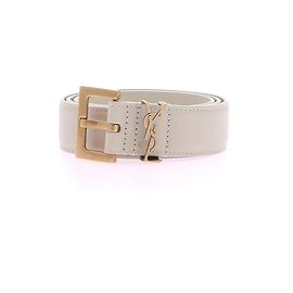 Ceintures SAINT LAURENT T.cm 75 Cuir Beige
