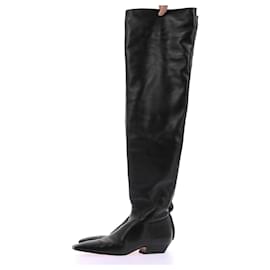 Khaite-KHAITE  Boots T.eu 38 leather-Black