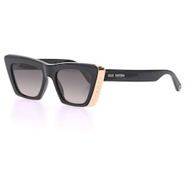 Louis Vuitton-LOUIS VUITTON  Sunglasses T.  plastic-Black