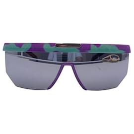 Autre Marque-Vintage Shield Sport Sunglasses M 3077/10 66/12 125mm-Purple