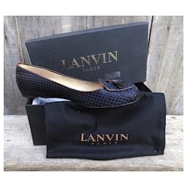 Lanvin-ballerines Lanvin p 39-Noir