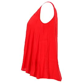 Tommy Hilfiger-Top da donna con vestibilità regolare-Rosso
