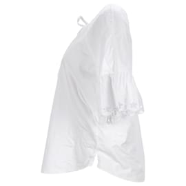 Tommy Hilfiger-Bestickte Bluse für Damen-Weiß