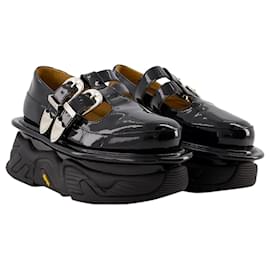 Toga Pulla-AJ1316 Loafers - Toga Pulla - Leather - Black-Black
