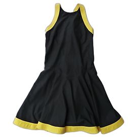 Pierre Cardin Vestidos Negro Amarillo