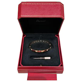 Cartier-Pulseira Cartier Love com 10 diamantes-Bronze