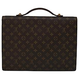 Louis Vuitton-LOUIS VUITTON Monogram Porte Documents Bandouliere Bag M53338 LV Auth 66888-Monogram
