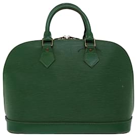 Louis Vuitton-LOUIS VUITTON Epi Alma Hand Bag Borneo Green M52144 LV Auth yk10745-Other