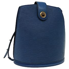 Louis Vuitton-Bolsa de Ombro LOUIS VUITTON Epi Cluny Azul M52255 Autenticação de LV 66892-Azul