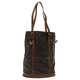 Louis Vuitton-LOUIS VUITTON Monogram Bucket GM Shoulder Bag M42236 LV Auth 53241-Monogram
